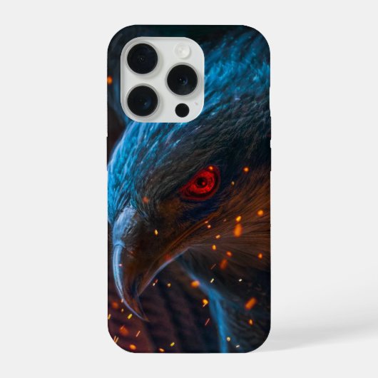 イーグルアイズiPhone 15proケース iPhoneケース (裏面)