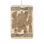 イーグルアステカウォリアー部族古代アート カーエアーフレッシュナー (正面)