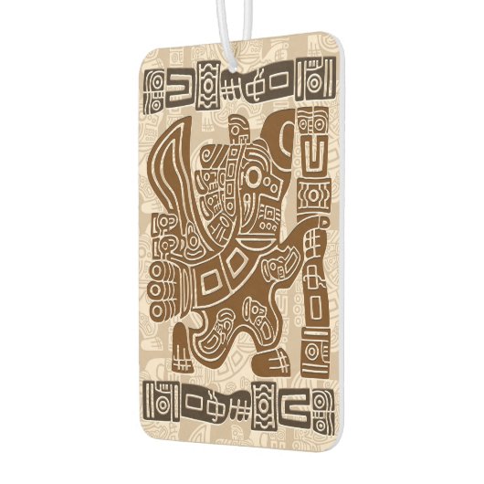 イーグルアステカウォリアー部族古代アート カーエアーフレッシュナー (左)