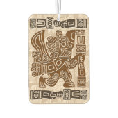 イーグルアステカウォリアー部族古代アート カーエアーフレッシュナー (裏面)