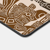 イーグルアステカウォリアー部族古代アート デスクマット (コーナー)