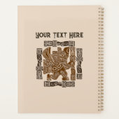 イーグルアステカウォリアー部族古代アート プランナー手帳 (裏面)