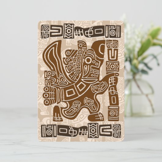 イーグルアステカウォリアー部族古代アート プログラム (スタンド正面)