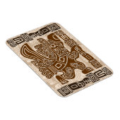 イーグルアステカウォリアー部族古代アート マグネット (右側)