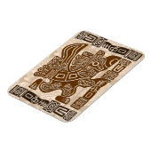 イーグルアステカウォリアー部族古代アート マグネット (左側)