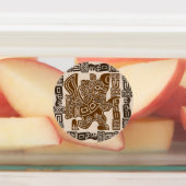 イーグルアステカウォリアー部族古代アート ラベル (貼付)