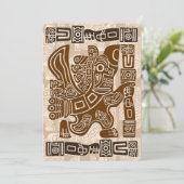 イーグルアステカウォリアー部族古代アート 招待状 (スタンド正面)