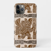 イーグルアステカウォリアー部族古代アート Case-Mate iPhoneケース (裏)