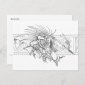 イーグルアステカ戦士 ポストカード (正面/裏面)