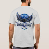 イーグルウィングスTシャツ Tシャツ (裏面)
