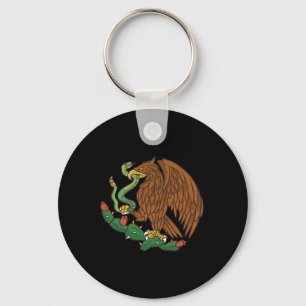 イーグルエンブレムメキシコ国旗Cinco De Mayo Mex キーホルダー