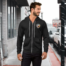 イーグルエンブレムUSA国旗 | DD 214同窓生ブラック パーカ