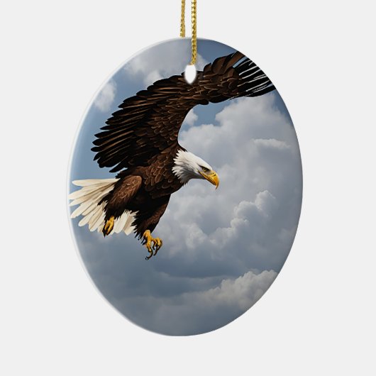 イーグルオーナメント セラミックオーナメント (右)