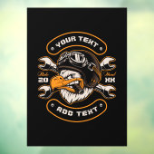 イーグルカスタマイズレンチ自動二輪車修理店 ウィンドウサイン (シート3)