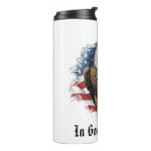 *~*イーグルクリスチャン愛国的金ゴールドクロスAP16国旗 タンブラー (回転左)