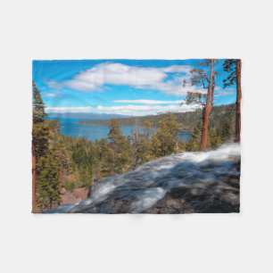 イーグルクリーク滝、サウスラケット Tahoe フリースブランケット