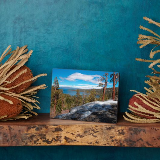 イーグルクリーク秋サウスレイクタホ フォトプラーク (側面)