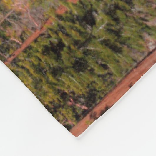 イーグルクリーク秋サウスレイクタホ フリースブランケット (角)