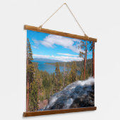 イーグルクリーク秋サウスレイクタホ 吊り下げ型タペストリー (傾斜あり)