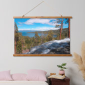 イーグルクリーク秋サウスレイクタホ 吊り下げ型タペストリー (寝室)