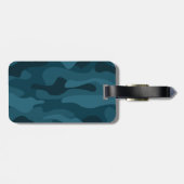 イーグルグリーンモノカラー迷彩柄 ラゲッジタグ (裏面横)