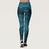 イーグルグリーンモノカラー迷彩柄 レギンス (裏面)