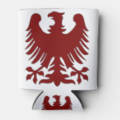 イーグルコートアームズフェニックスマルーン貴族ヘラルド 缶クーラー (正面)