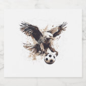 イーグルサッカースポーツチーム スパークリングワインラベル (シングルラベル)