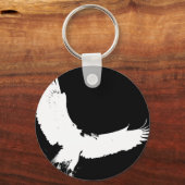 イーグルシルエット キーホルダー (正面)