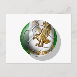 イーグルスすごいロゴサッカーファンのギフト ポストカード