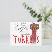 イーグルスと一緒に飛び跳ねる懸命だ… ポストカード (スタンド正面)