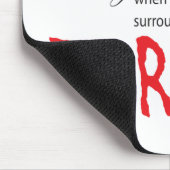 イーグルスと一緒に飛び跳ねる懸命だ… マウスパッド (コーナー)