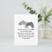 イーグルスのような翼で- 40:31はあります ポストカード (スタンド正面)