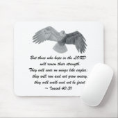 イーグルスのような翼で- 40:31はあります マウスパッド (マウス)