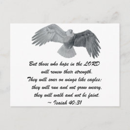 イーグルスのような翼で – 40:31 ポストカード