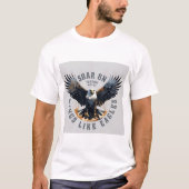 イーグルスのような翼に舞う – Isaiah 40:31 Inspirati Tシャツ (正面)