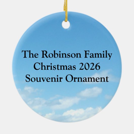 イーグルスのアイザイアの40:31のクリスチャンの聖書として翼 セラミックオーナメント (裏面)