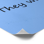 イーグルスのポスターのように翼の上で ポスター (角)