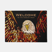 イーグルスの巣への歓迎、白頭鷲