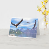 イーグルスの湖 カード (黄色い花)