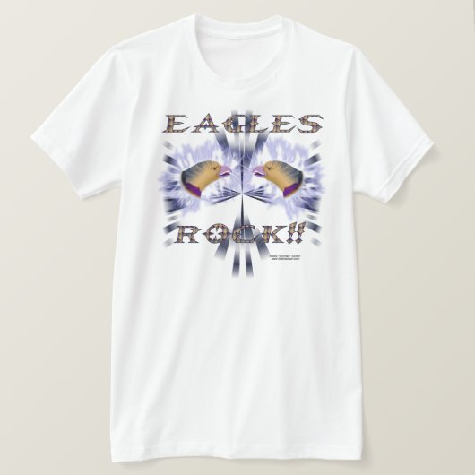 イーグルスの石IIの人のTシャツ Tシャツ (デザイン正面)