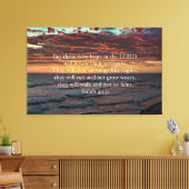 イーグルスの翼 – イザヤ40:31 キャンバスプリント (インサイチュ (リビング))