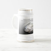 イーグルスはステインを一緒に群がらせません ビールジョッキ (正面左)