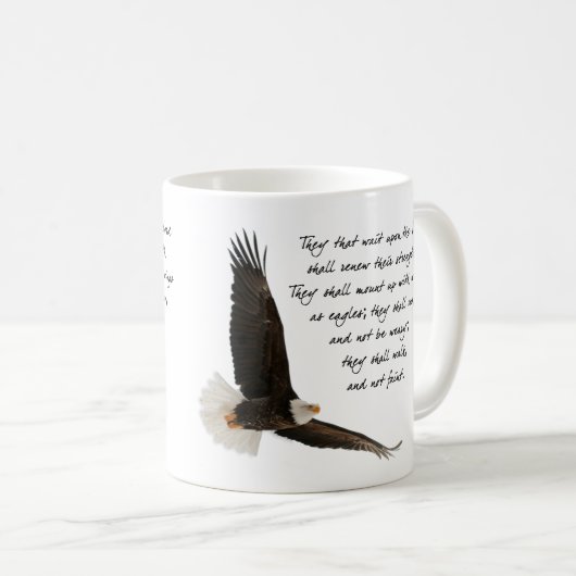 イーグルスアイザイア4oとして翼: 31 コーヒーマグカップ (正面右)