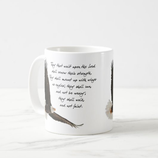 イーグルスアイザイア4oとして翼: 31 コーヒーマグカップ (正面左)