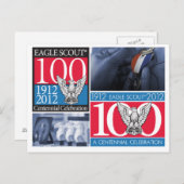 イーグルスカウト100年のポストカード ポストカード (正面/裏面)