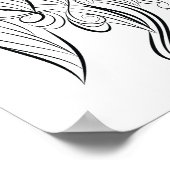 イーグルスケッチ大人カラーポスター ポスター (角)