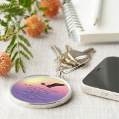 イーグルス・キーチェーンとしての翼を持つ聖書の詩 – ソア キーホルダー (側面)