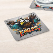 イーグルス スクエアペーパーコースター (アングル)