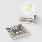 イーグルス ストーンコースター (横)